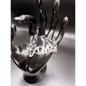 Swarovski Crystal Love Bracelet